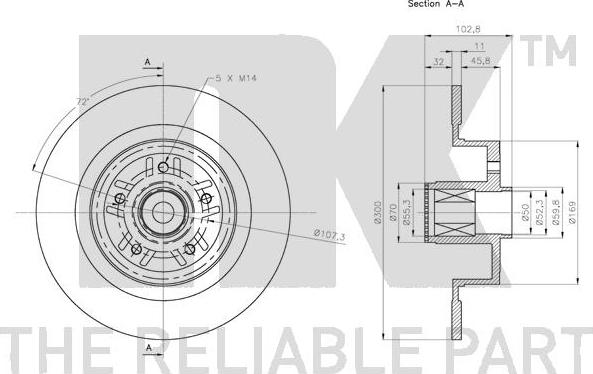 NK 313987 - Kočioni disk www.molydon.hr