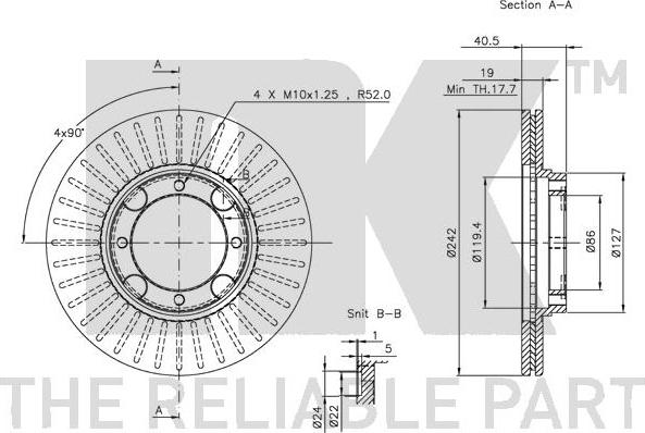 NK 203402 - Kočioni disk www.molydon.hr