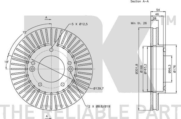 NK 313519 - Kočioni disk www.molydon.hr