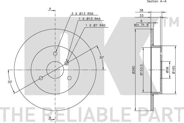 NK 313348 - Kočioni disk www.molydon.hr