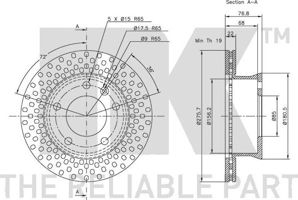 NK 203334 - Kočioni disk www.molydon.hr