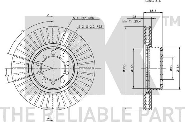 NK 203324 - Kočioni disk www.molydon.hr