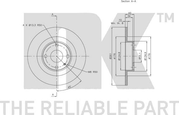 NK 203248 - Kočioni disk www.molydon.hr