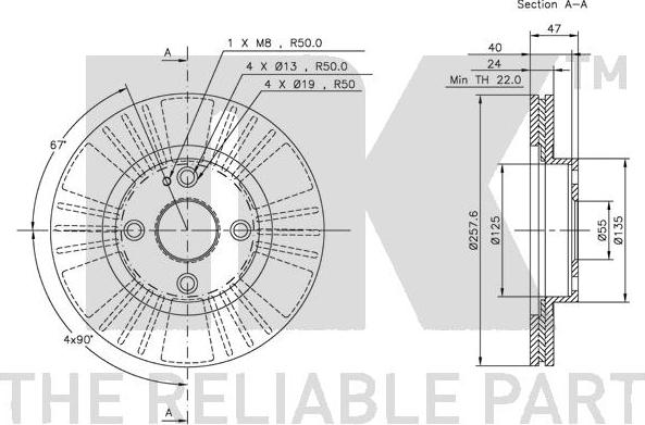 NK 203235 - Kočioni disk www.molydon.hr