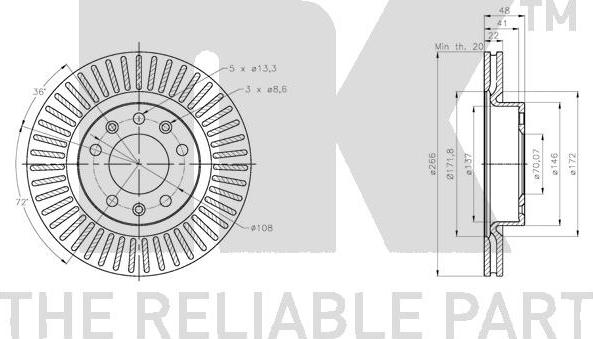 NK 313746 - Kočioni disk www.molydon.hr