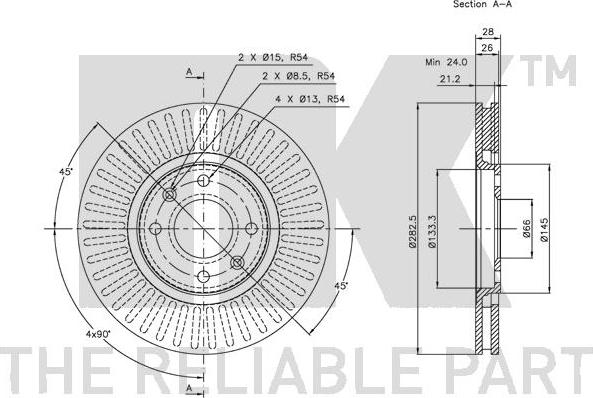 NK 313720 - Kočioni disk www.molydon.hr