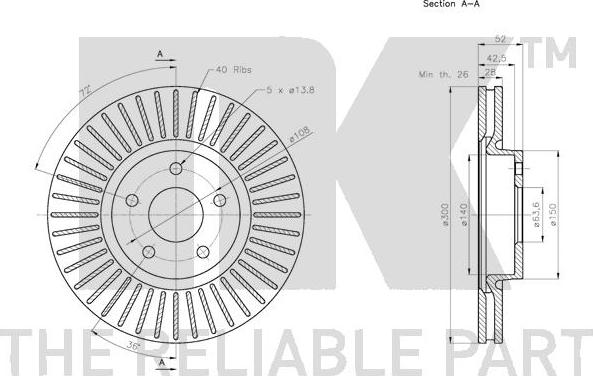 NK 202581 - Kočioni disk www.molydon.hr