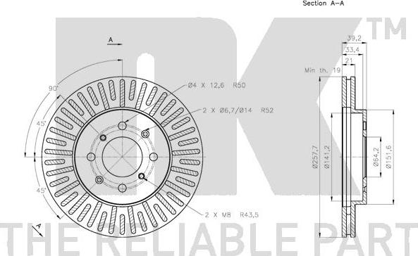 NK 202647 - Kočioni disk www.molydon.hr