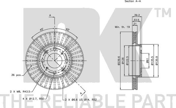 NK 202628 - Kočioni disk www.molydon.hr