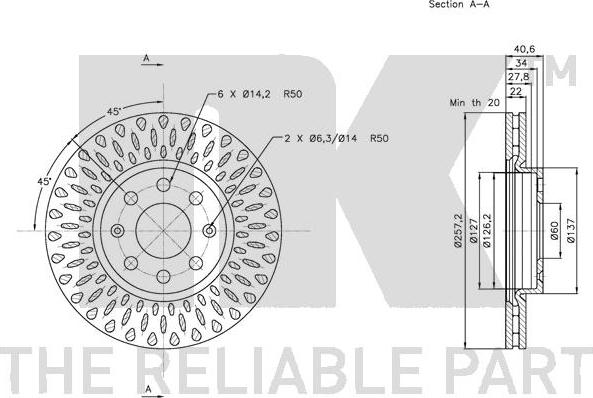 NK 312348 - Kočioni disk www.molydon.hr