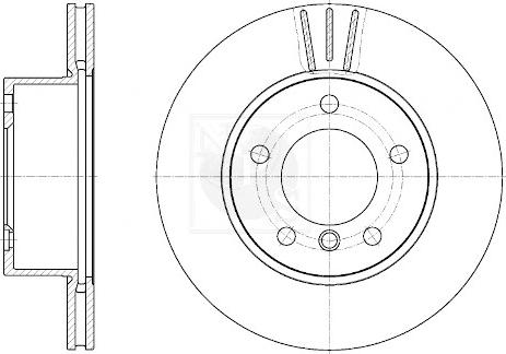 NPS B330W02 - Kočioni disk www.molydon.hr