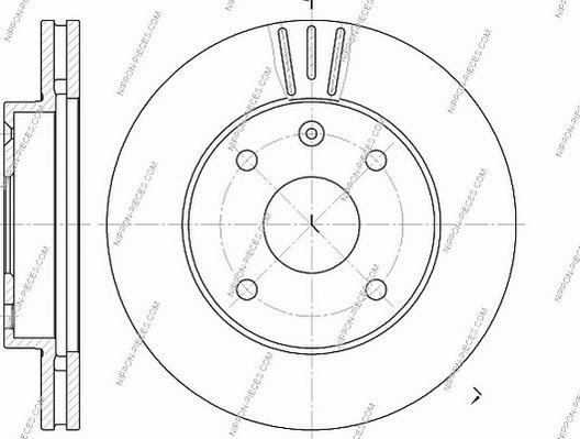 NPS D330O07 - Kočioni disk www.molydon.hr