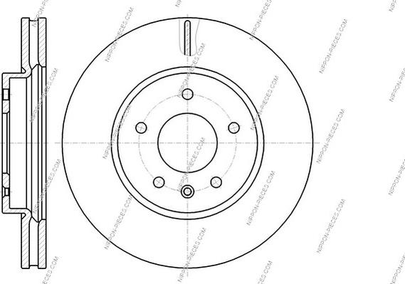 NPS D330O11 - Kočioni disk www.molydon.hr