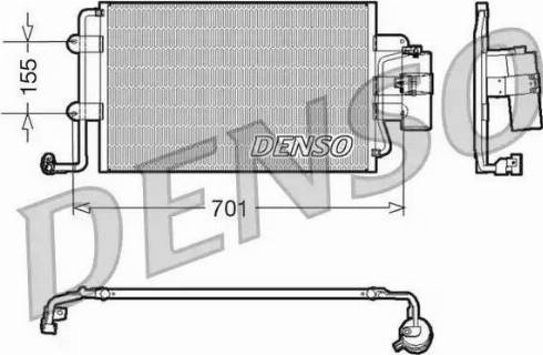 NPS DCN32025 - Kondenzator, klima-Uređaj www.molydon.hr