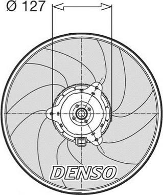 NPS DER21003 - Ventilator, hladjenje motora www.molydon.hr