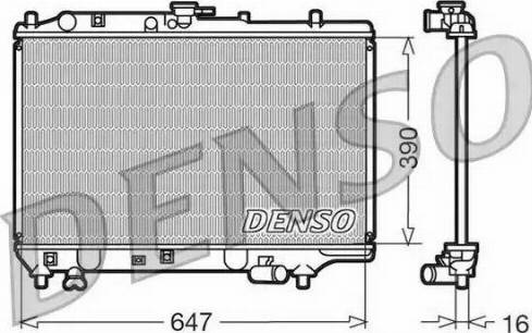 NPS DRM44006 - Hladnjak, hladjenje motora www.molydon.hr