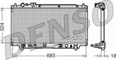 NPS DRM44001 - Hladnjak, hladjenje motora www.molydon.hr