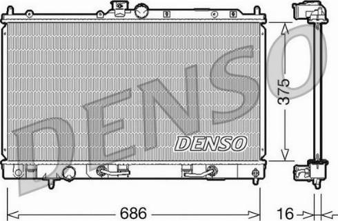 NPS DRM45024 - Hladnjak, hladjenje motora www.molydon.hr