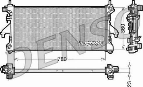 NPS DRM21100 - Hladnjak, hladjenje motora www.molydon.hr