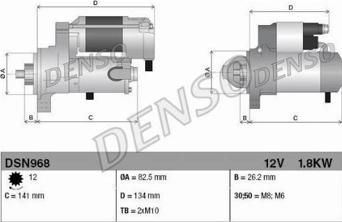 NPS DSN968 - Starter www.molydon.hr