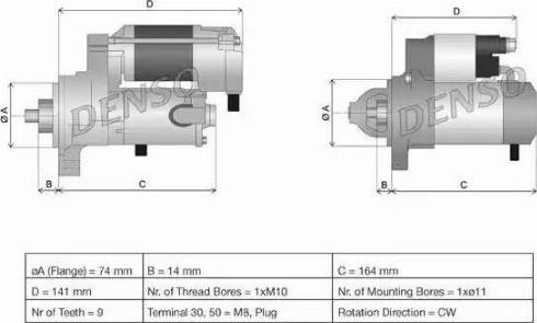 NPS DSN934 - Starter www.molydon.hr