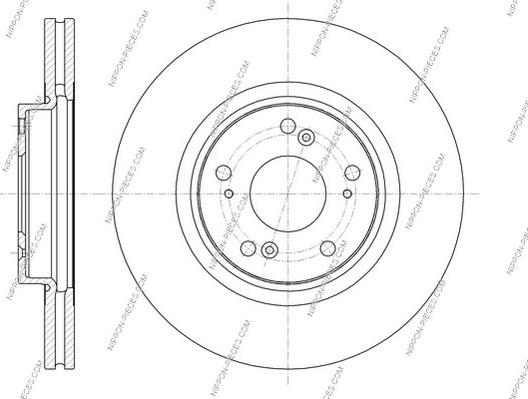 NPS H330A60 - Kočioni disk www.molydon.hr