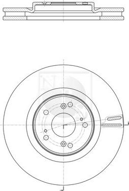 NPS H330A63 - Kočioni disk www.molydon.hr