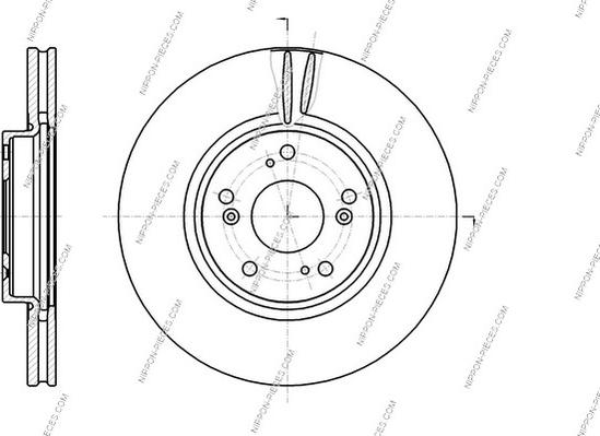 NPS H330A12 - Kočioni disk www.molydon.hr