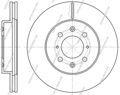 NPS H330A26 - Kočioni disk www.molydon.hr