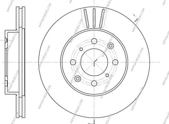 NPS H330A20 - Kočioni disk www.molydon.hr