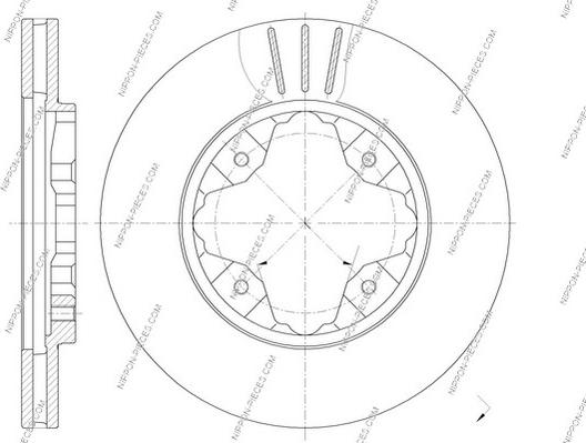 NPS H330A23 - Kočioni disk www.molydon.hr