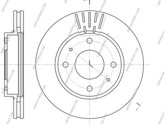 NPS H330I13 - Kočioni disk www.molydon.hr