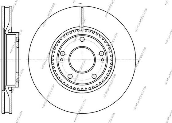 NPS H330I34 - Kočioni disk www.molydon.hr