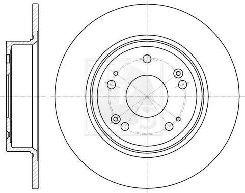 NPS H331A49 - Kočioni disk www.molydon.hr