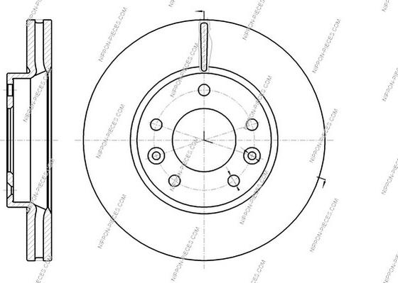 NPS K330A17 - Kočioni disk www.molydon.hr