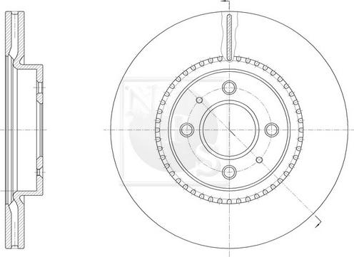 NPS K330A32 - Kočioni disk www.molydon.hr