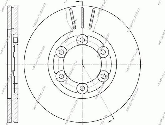 NPS K330A21 - Kočioni disk www.molydon.hr