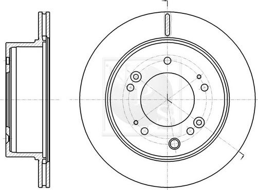 NPS K331A09 - Kočioni disk www.molydon.hr