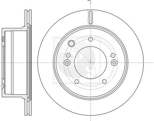 NPS K331A02 - Kočioni disk www.molydon.hr