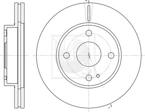 NPS M330A44 - Kočioni disk www.molydon.hr