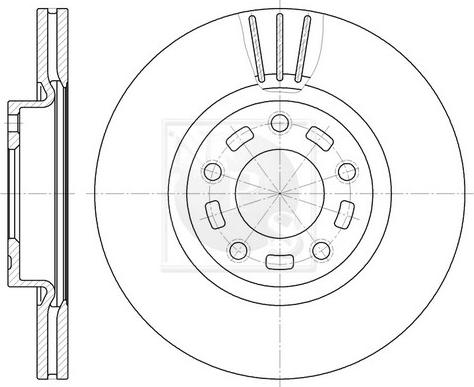 NPS M330A19 - Kočioni disk www.molydon.hr