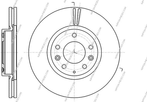 NPS M330A80 - Kočioni disk www.molydon.hr