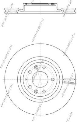 NPS M330A20 - Kočioni disk www.molydon.hr