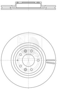 NPS M330A20 - Kočioni disk www.molydon.hr