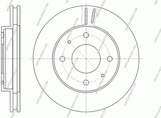 NPS M330I22 - Kočioni disk www.molydon.hr