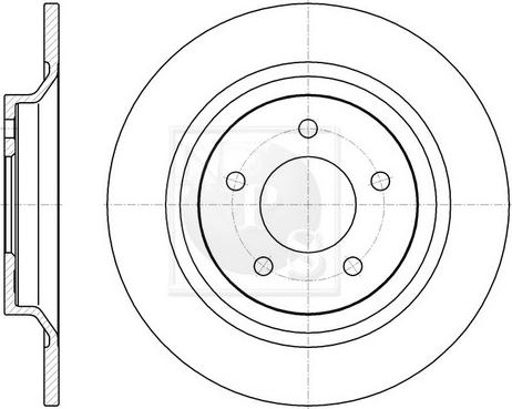 Juratek MAZ139 - Kočioni disk www.molydon.hr