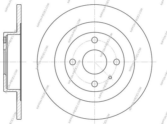 NPS M331A22 - Kočioni disk www.molydon.hr