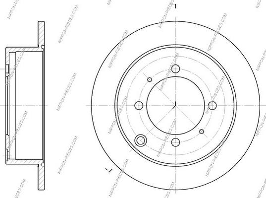 NPS M331I19 - Kočioni disk www.molydon.hr