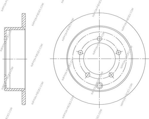 NPS M331I18 - Kočioni disk www.molydon.hr