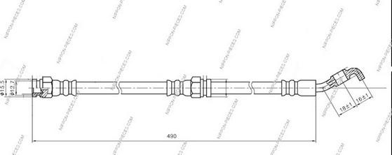 NPS M370A78 - Kočiono crijevo, lajtung www.molydon.hr